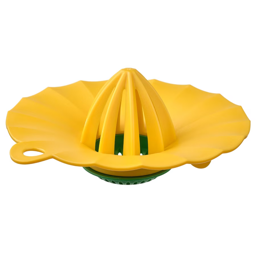 IKEA UPPFYLLD Lemon Squeezer, Bright Yellow/Bright Green, 15 cm