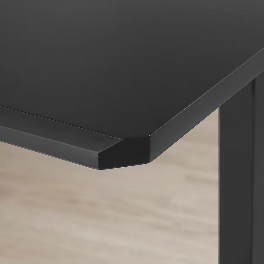 IKEA UPPSPEL Gaming desk, black, 140x80cm