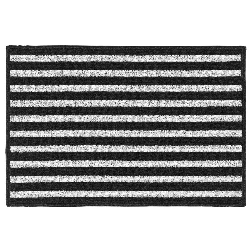 IKEA VINSTRUP door mat black/grey 40x60 cm