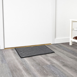 IKEA VINSTRUP door mat black/grey 40x60 cm