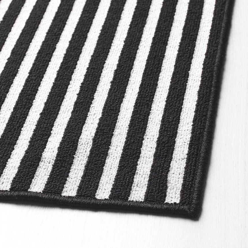 IKEA VINSTRUP door mat black/grey 40x60 cm